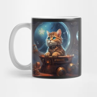 Space cat Mug